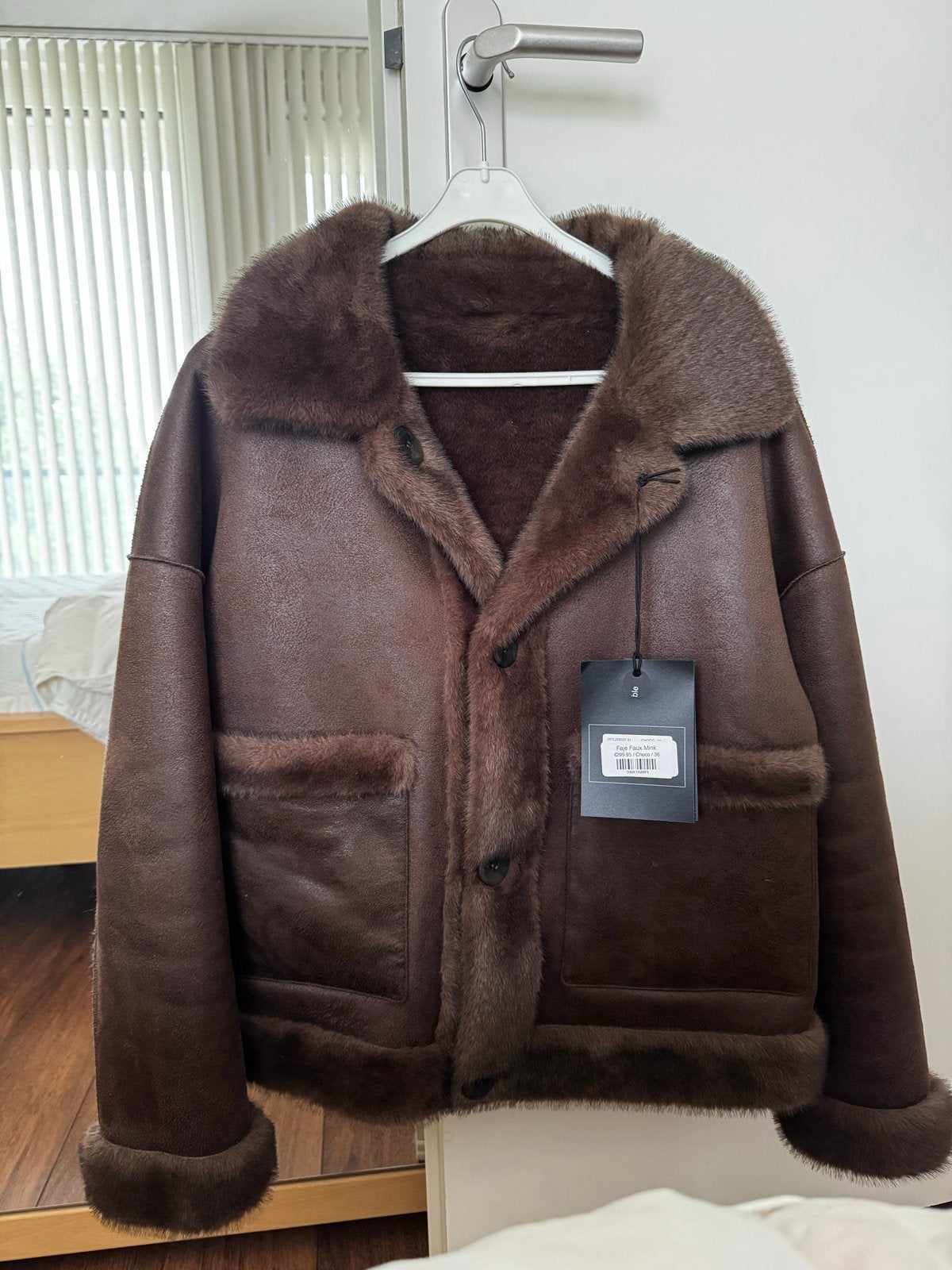 Nieuwe StudioAR Winterjas - Chocolade - Maat 36 - Omkeerbaar, Ophalen of Verzenden, Nieuw, Maat 36 (S), Bruin