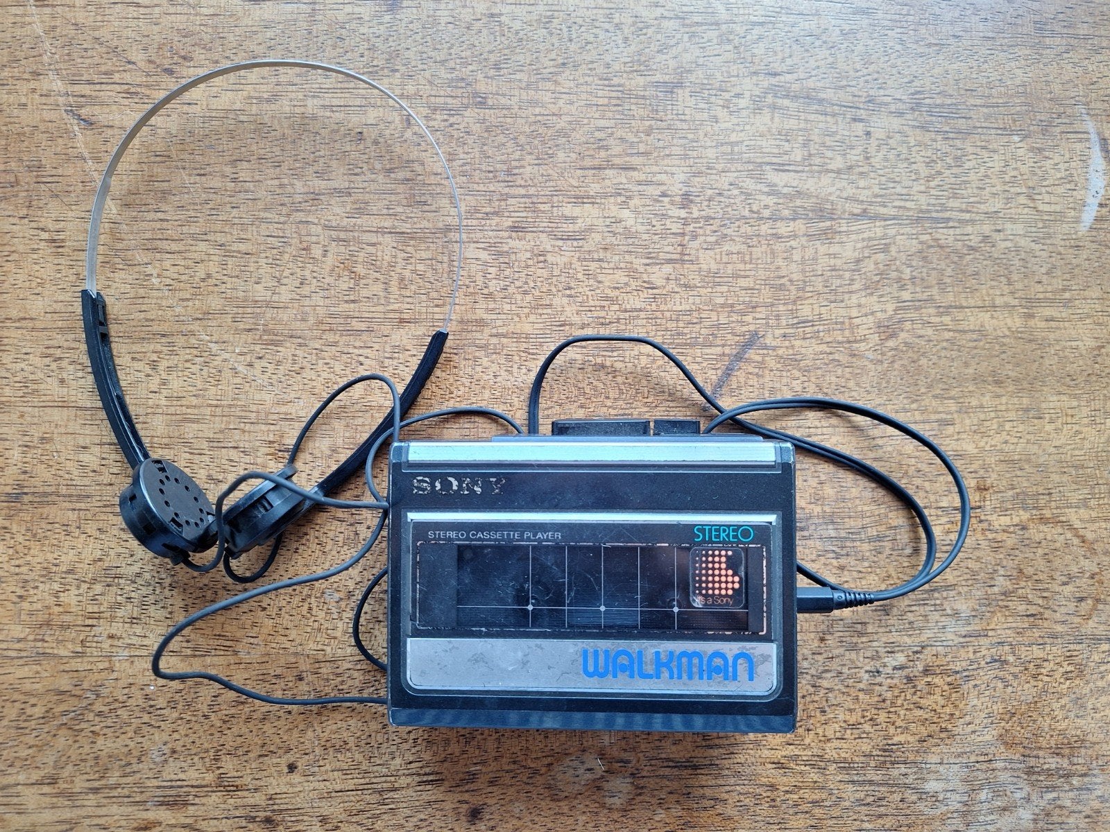Vintage Sony WM-31 Walkman (1987) –  Originele Koptelefoo, Ophalen of Verzenden, Walkman