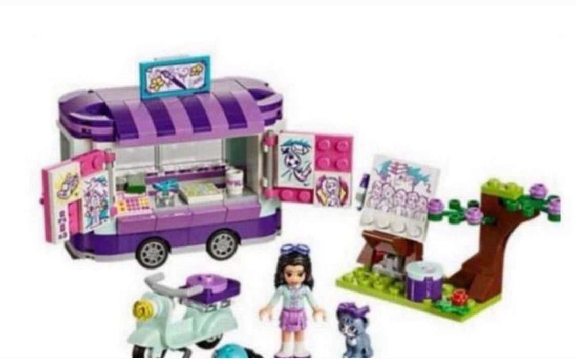 Lego Friends Emma’s Kunstkraam 41332, Ophalen, Compleet, Gebruikt, Lego