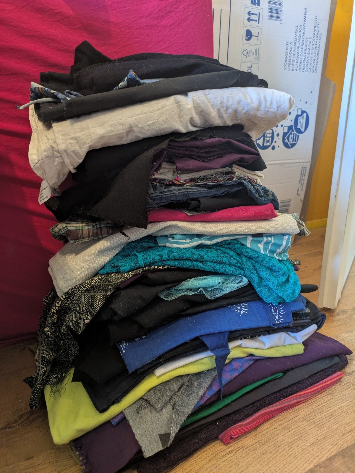 Flinke tas met (mode)stoffen, Ophalen, Overige typen