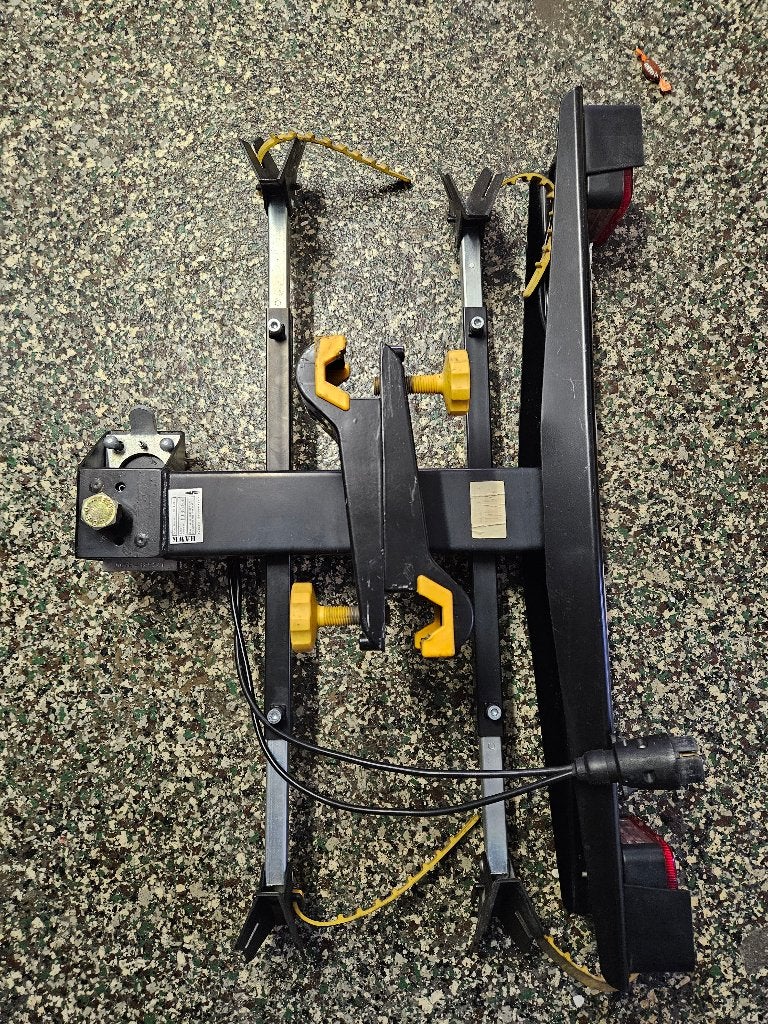 Fietsendrager Spinder Hawk, 2 fietsen, Ophalen, 2 fietsen, Zo goed als nieuw, Trekhaakdrager