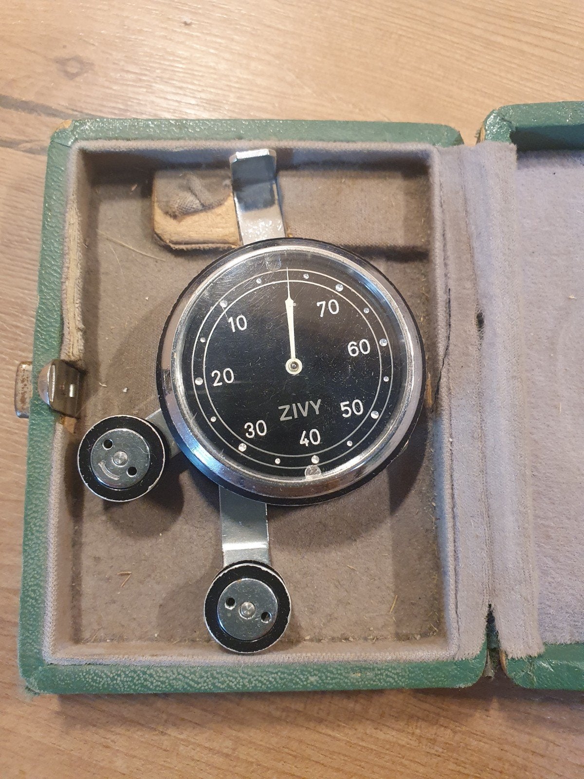 Vintage Zivy & Cie. S.A. Zwitserland Basel 9 Spanningmeter, Ophalen of Verzenden