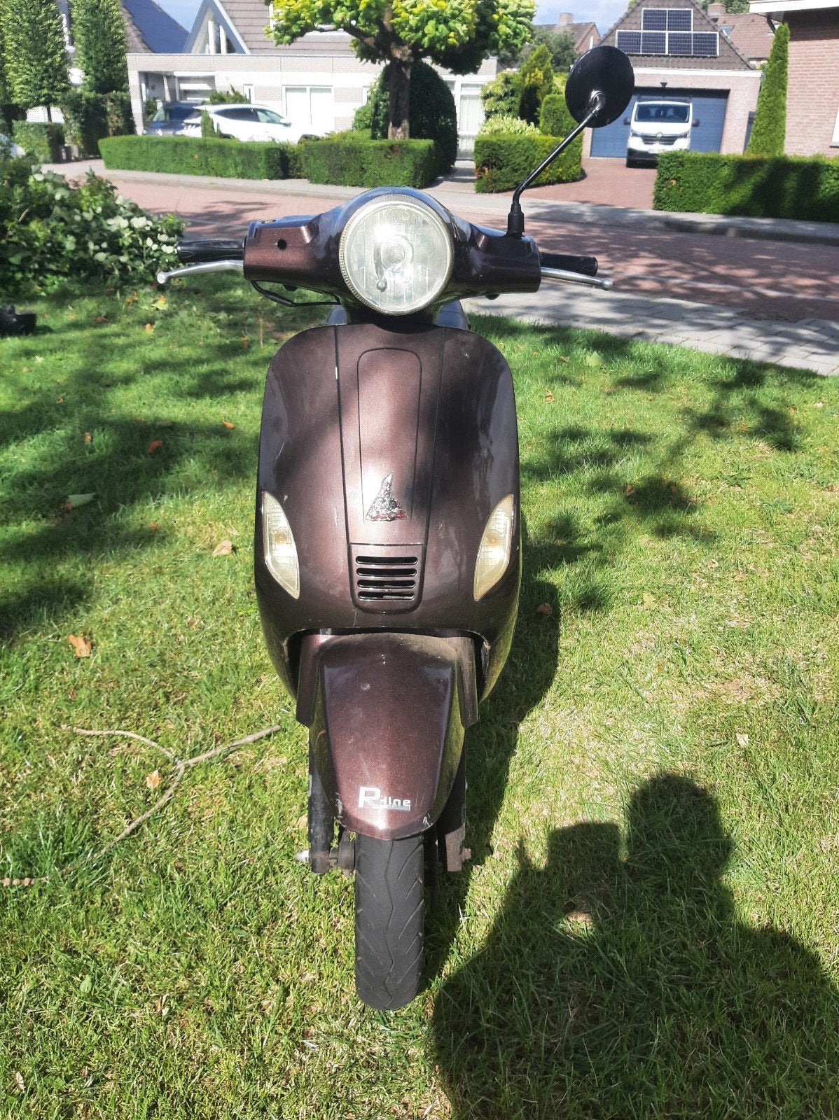 RL50 Turbho 4-takt blauw kenteken, Fietsen en Brommers, Snorfietsen en Snorscooters, Ophalen, Gebruikt, Benzine, Overige merken