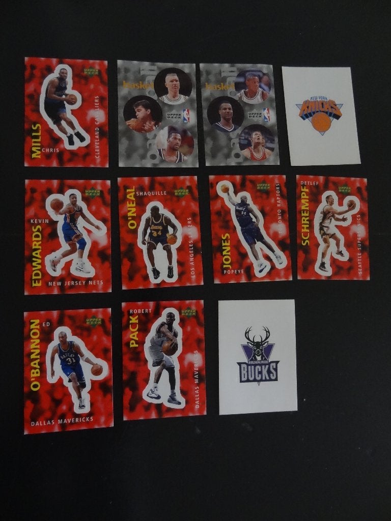 11 NBA Basketbal stickers, Ophalen of Verzenden, Zo goed als nieuw, Sport