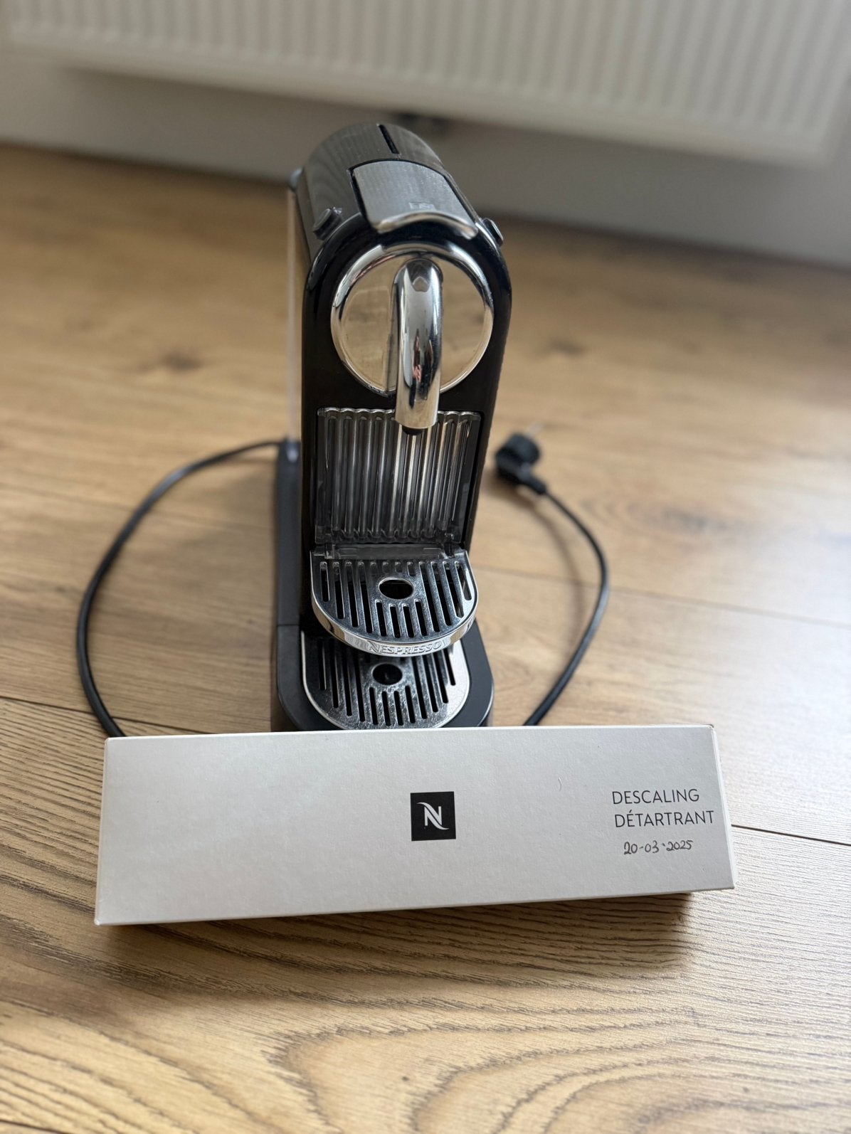 Nespresso Magimix koffiezetapparaat, Witgoed en Apparatuur, Koffiezetapparaten, Ophalen, Gebruikt, Espresso apparaat, 1 kopje