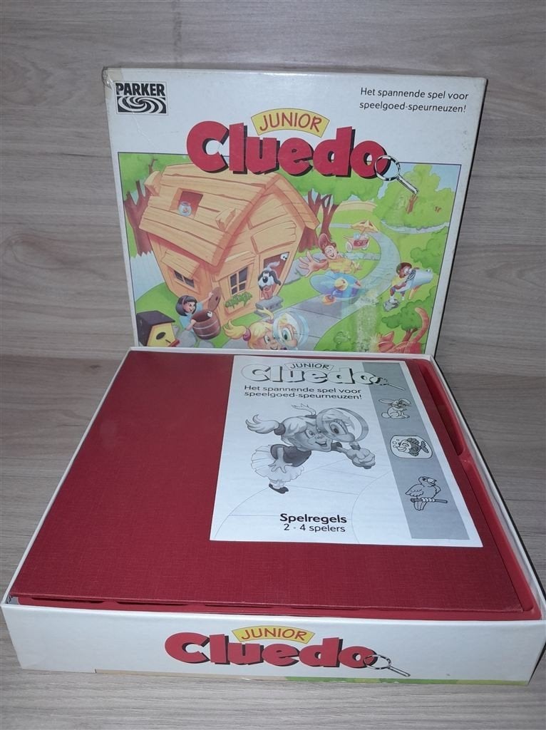 cluedo junior - s4926, Verzenden, Zo goed als nieuw