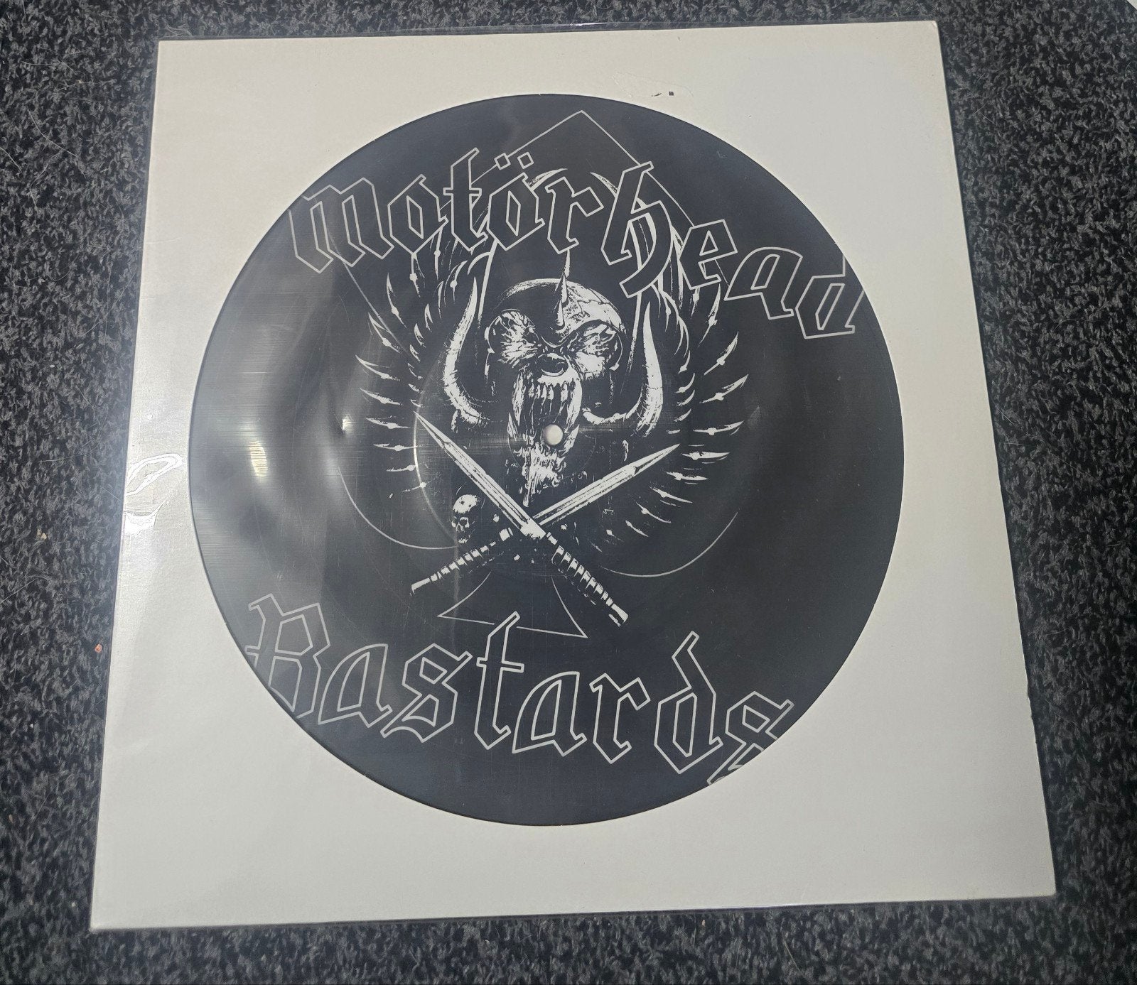 motorhead bastards lp picture disc, Ophalen of Verzenden, Zo goed als nieuw