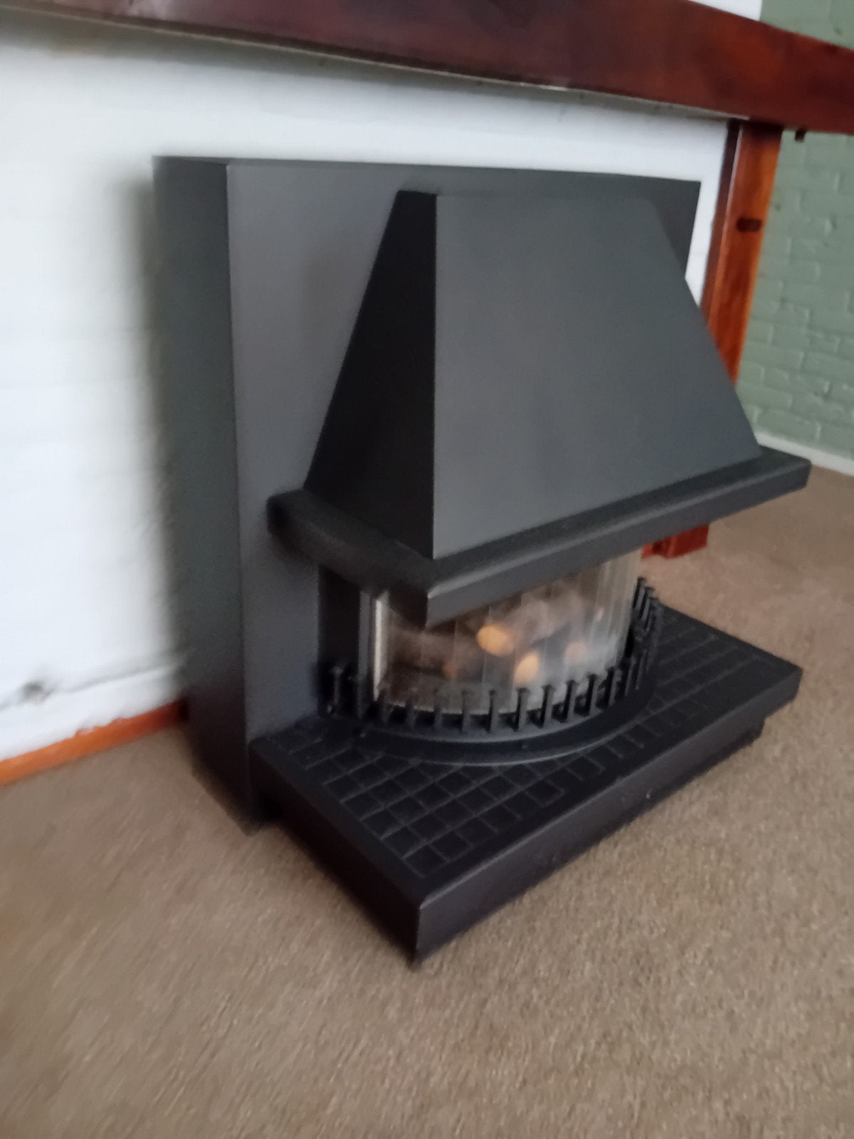 gaskachel, Ophalen of Verzenden, Gebruikt, Vrijstaande haard, Gashaard