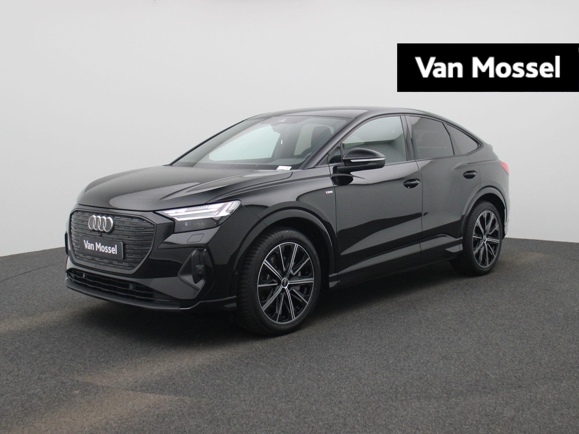 Audi Q4 Sportback e-tron 45 quattro S Edition Competition 82, Auto's, Audi, Automaat, 12 maanden, Gebruikt, Zwart