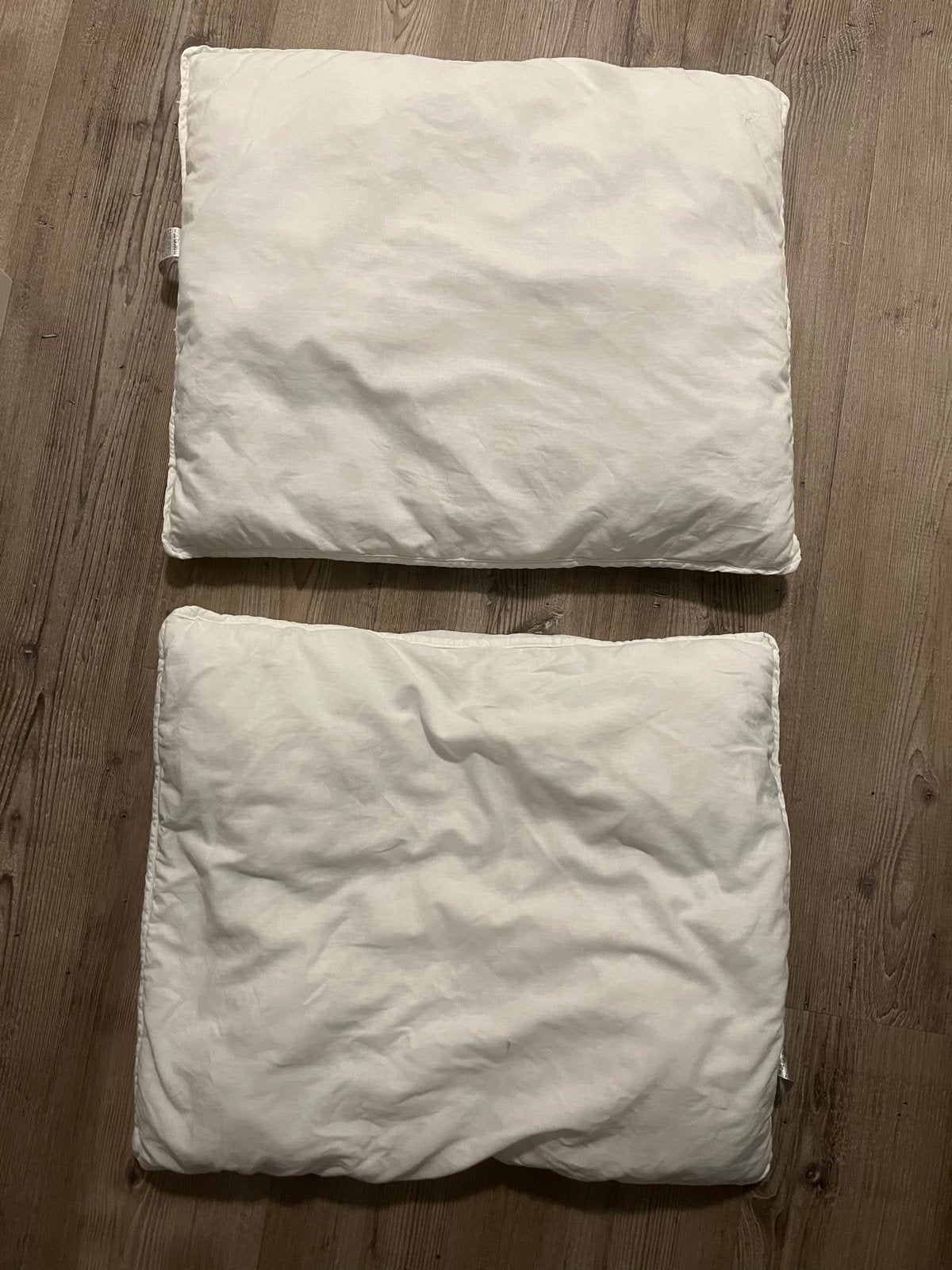 2 HEMA peuterkussens, Kinderen en Baby's, Jongetje of Meisje, Wit, Peuterbed, Ophalen of Verzenden