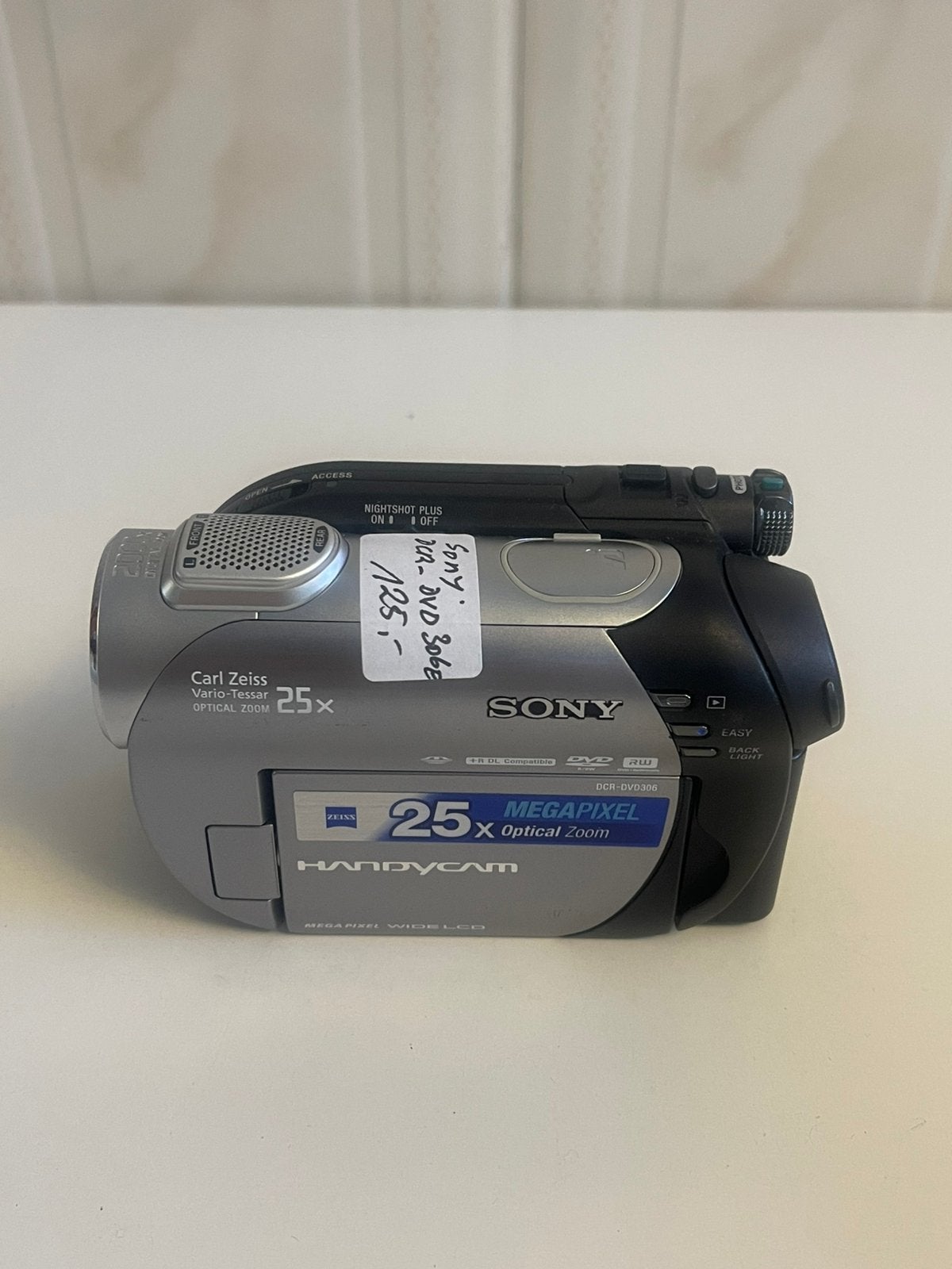 Sony DCR-DVD306E, Ophalen of Verzenden, Zo goed als nieuw, Sony, 20x of meer