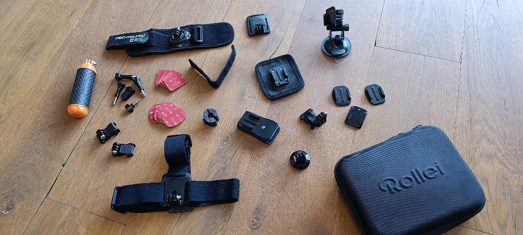 GoPro mounts met opbergtasje, Ophalen, Gebruikt, Overige merken