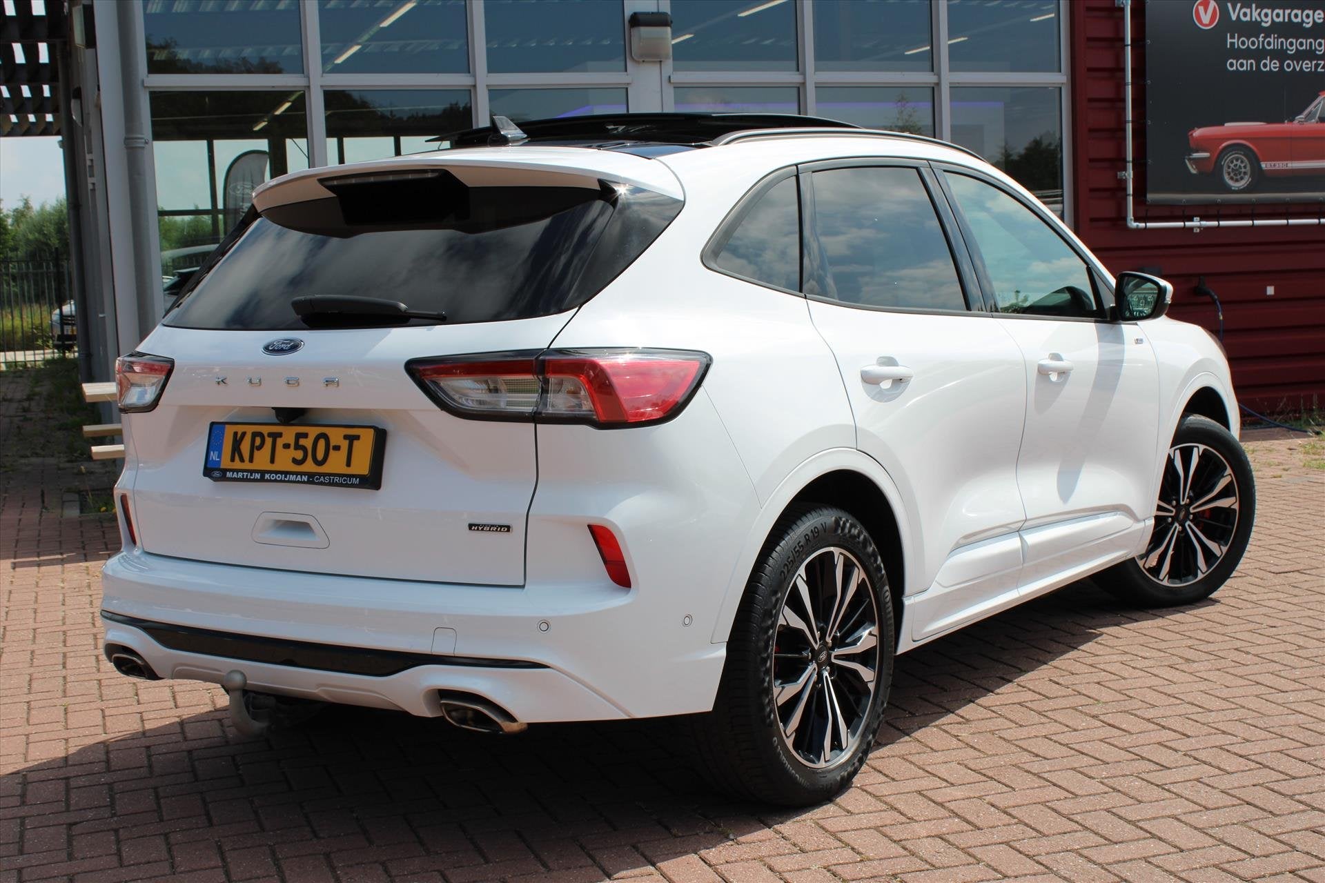 Ford Kuga ST-Line X 2.5 PHEV e-CVT Automaat 225pk, Panoramad, Auto's, Automaat, 12 maanden, Gebruikt, Euro 6