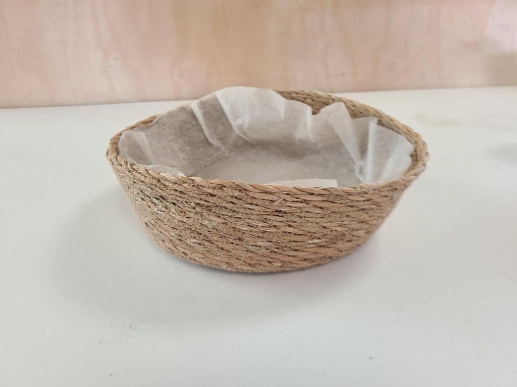 mandje, Mand, Rond, Ophalen of Verzenden, Zo goed als nieuw
