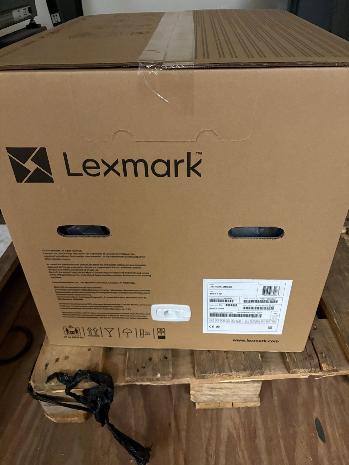 Lexmark MS823 Laserprinter - Nieuw in doos, Computers en Software, Ophalen, Zwart-en-wit printen, Printer, Nieuw