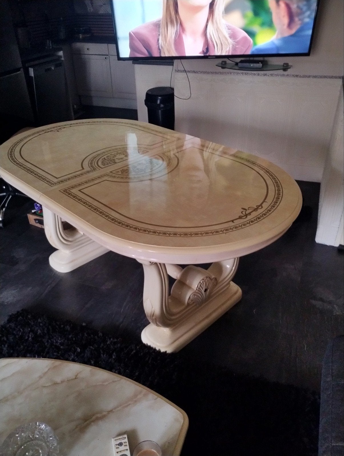 Tafel eethoek eettafel, Huis en Inrichting, Ophalen, Rechthoekig, 50 tot 100 cm