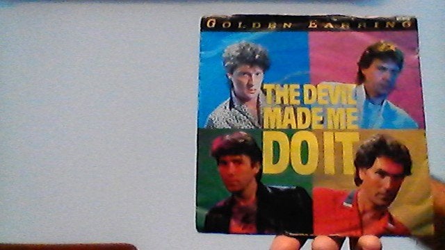 golden earring jukebox single the devil made me do it 1982, Ophalen of Verzenden, Zo goed als nieuw, Pop