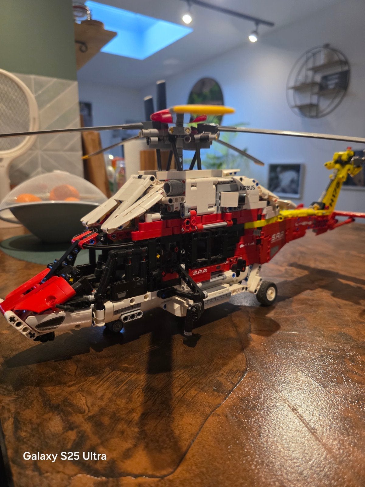 Werkende LEGO Technic Helikopter met boekje, Ophalen, Gebruikt, Overige merken