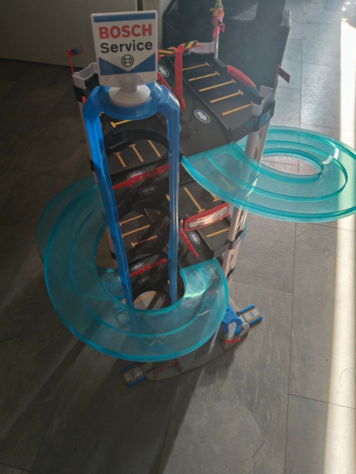 Bosch Service Auto Garage - Speelplezier voor uren!, Ophalen, Gebruikt