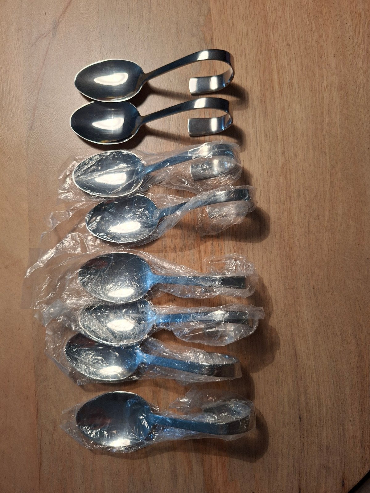 Amuse lepels, 8 stuks., Ophalen of Verzenden, Nieuw, Rvs of Chroom, Overige typen