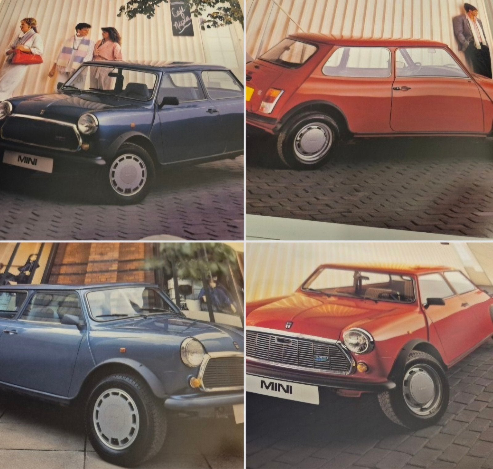 jaren 80 Austin Mini Morris Austin Seven folder keurige staa, Ophalen of Verzenden, Zo goed als nieuw, Overige merken