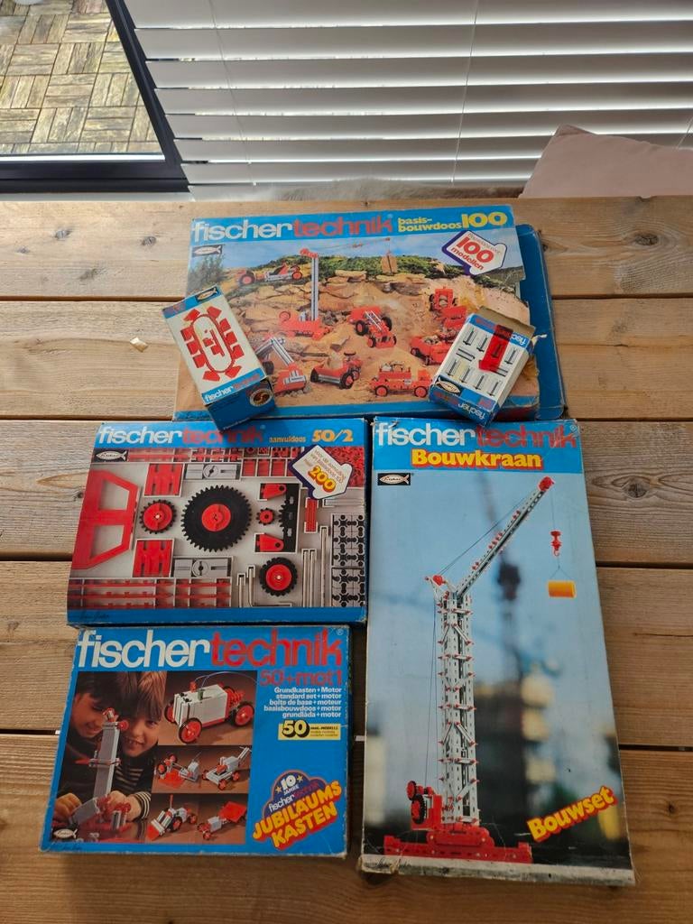 Vintage Fischertechnik speelgoed, Kinderen en Baby's, Speelgoed | Educatief en Creatief, Ophalen of Verzenden