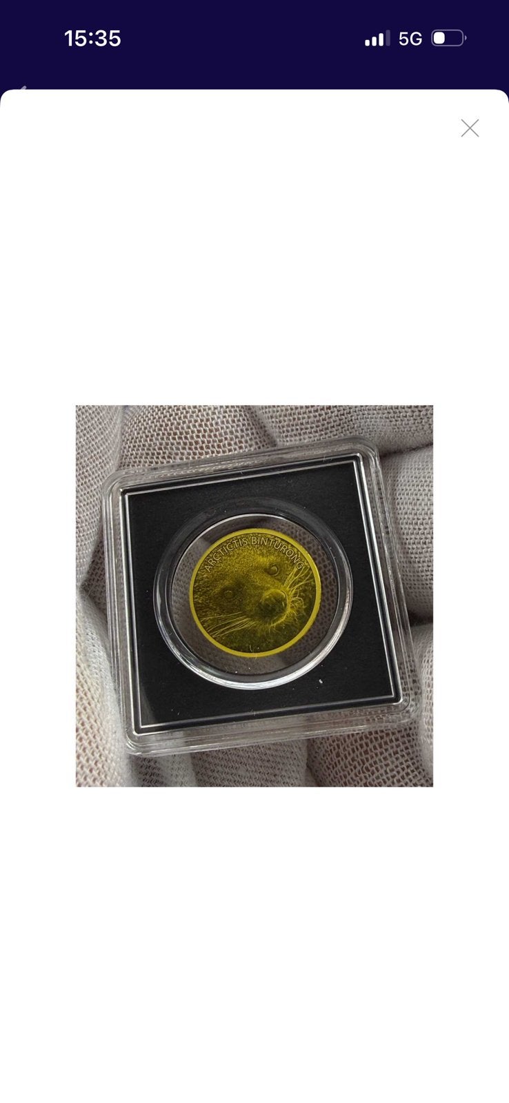 Fijne gold 5 x  met certificaat, Ophalen of Verzenden, Overige landen, 2 euro
