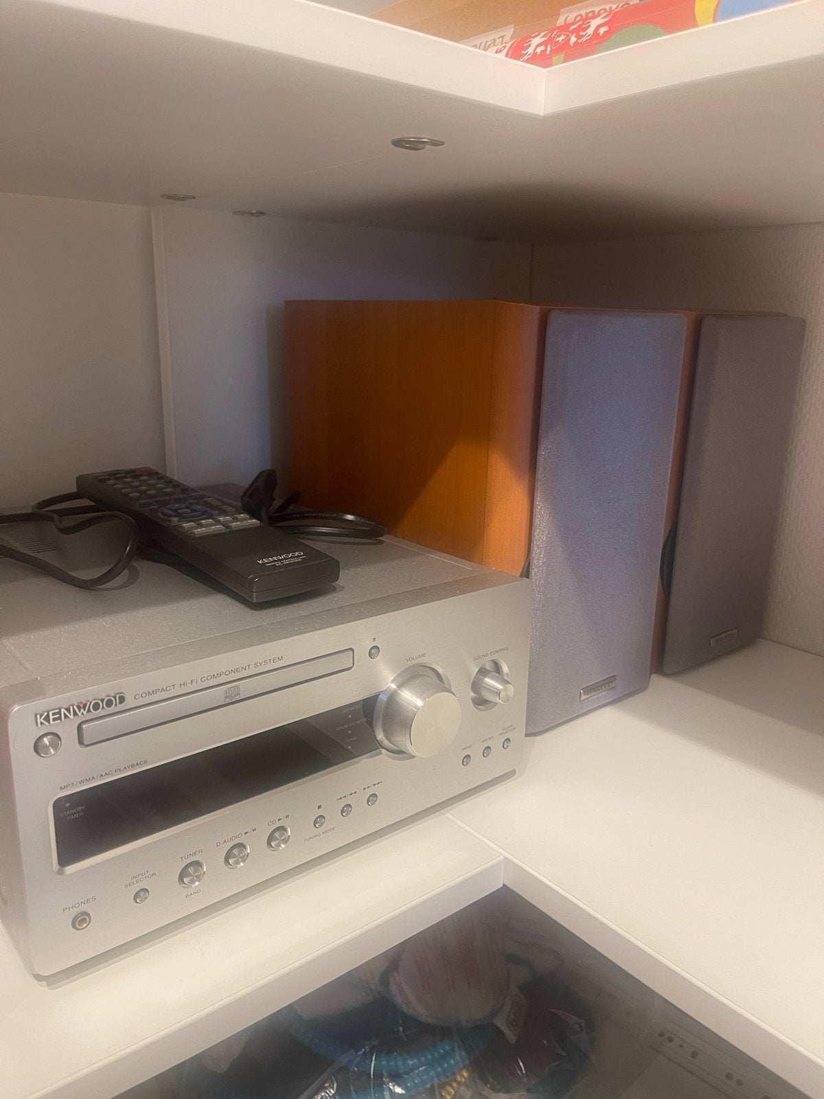 Mooi Kenwood stereo setje met speakers, Ophalen, Gebruikt, Cd-speler, Microset