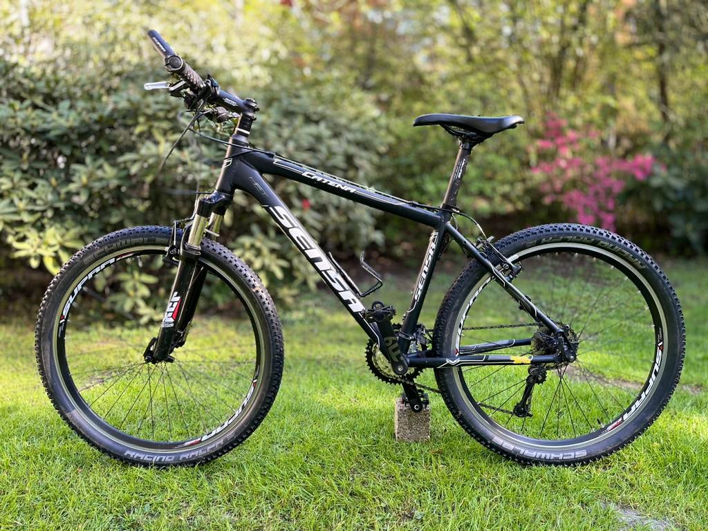 Sensa Catena MTB maat M zwart, Gebruikt, Hardtail, Velgrem, Ophalen
