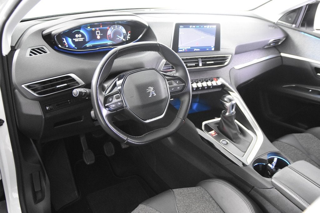 Peugeot 5008 Allure 130 *1ste Eigenaar*Leer*Navigatie*Camera, Auto's, Peugeot, 1280 kg, Gebruikt, 1199 cc, Wit