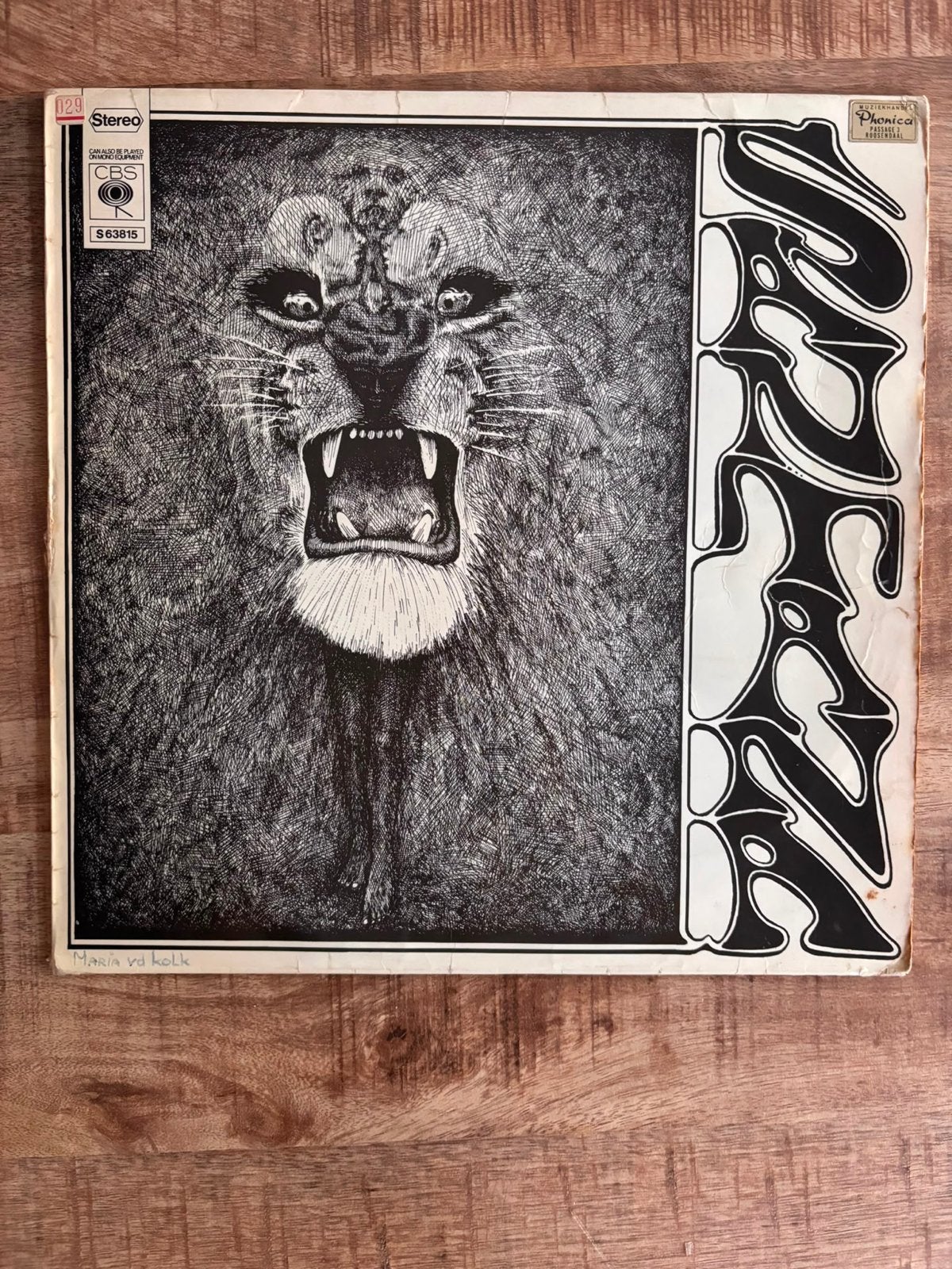 Lp Santana - Santana ( 1969), LP, Gebruikt, Verzenden, Originele persing