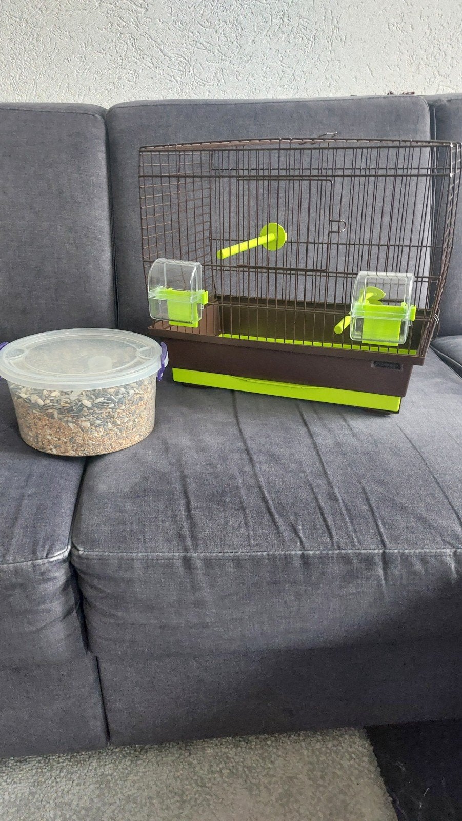 te koop mooie vogelkooi kooi helemaal nieuw, Dieren en Toebehoren, Ophalen, Nieuw, Metaal, Vogelkooi