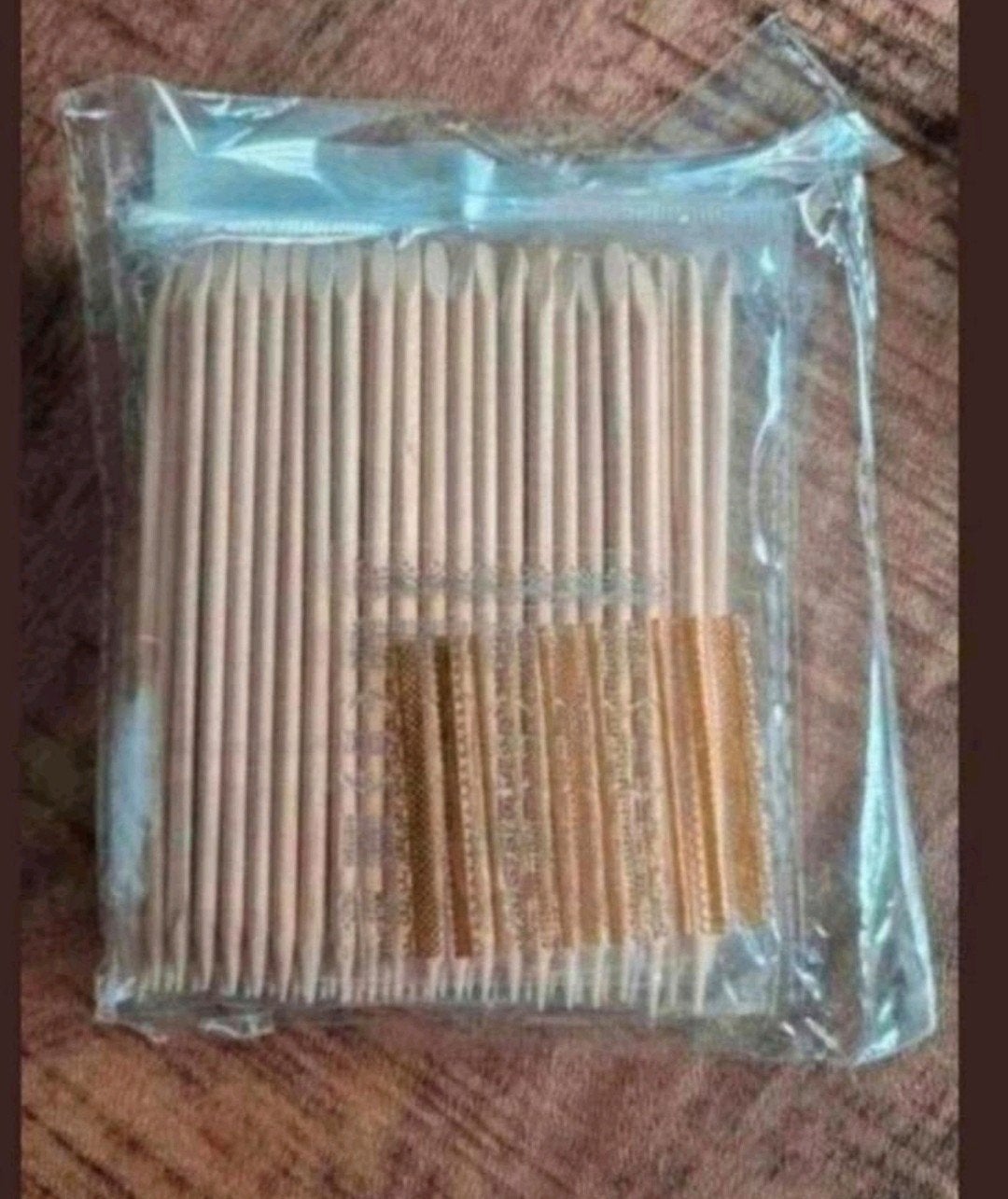 Deze set bevat 100 houten nagelriem removers. Nieuw, Ophalen of Verzenden, Nieuw, Overige typen