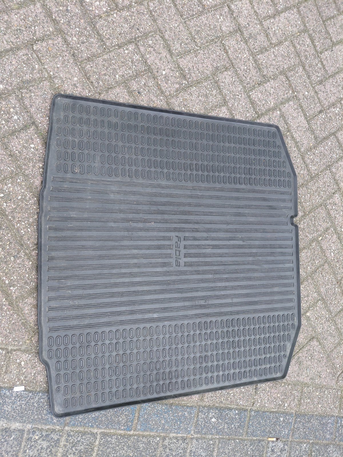 Kofferbakmat Skoda Fabia Greenline, Ophalen