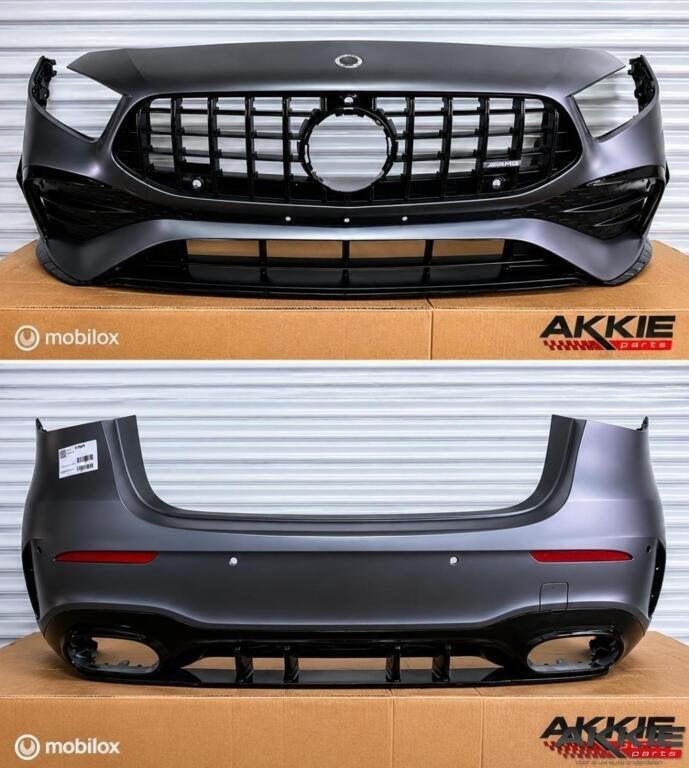 Mercedes A klasse 35amg Bumperset bumper voor w177 facelift, Gebruikt, Ophalen of Verzenden