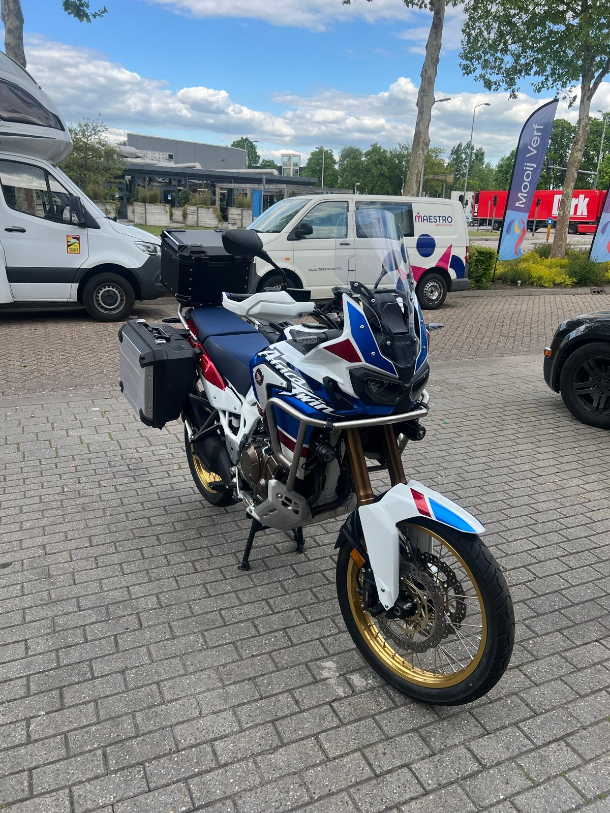 Honda Africa Twin Adventure Sports, 2 cilinders, Motorrijbewijs A, Gebruikt, Particulier