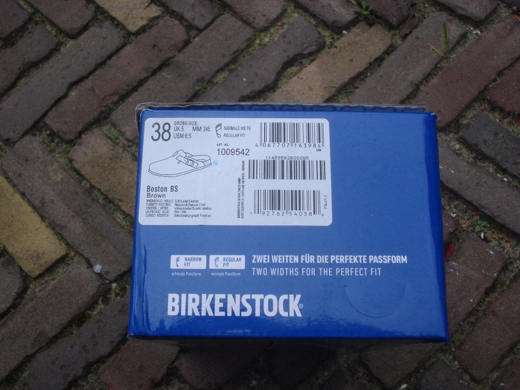 GRATIS VERZENDEN NIEUWE BRUINE BOSTON BIRKENSTOCKS MT 38