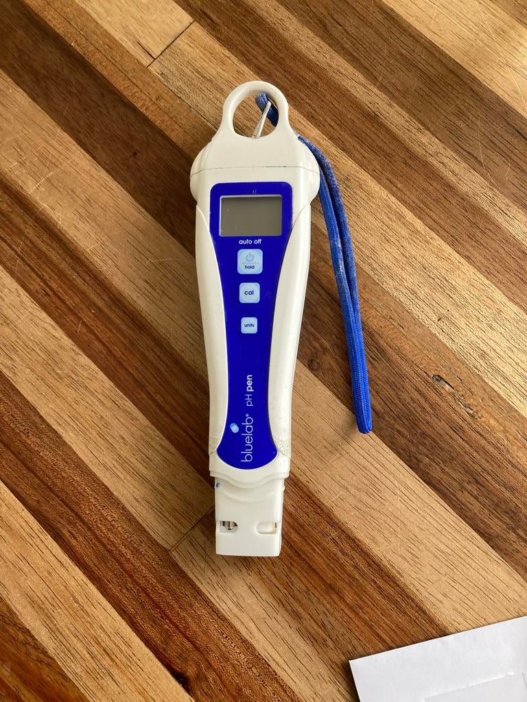 Bluelab pH Pen & Temperatuurmeter - Nauwkeurige Metingen, Ophalen of Verzenden, Gebruikt, Vocht of Vloeistof
