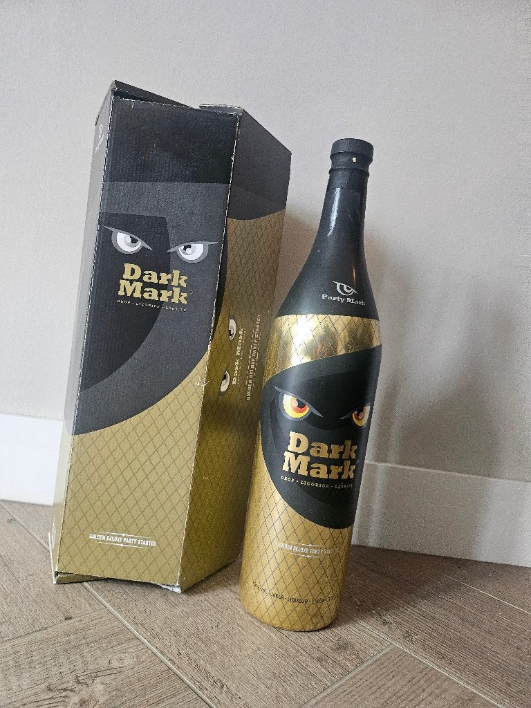 Dark Mark dropshot. Mooie luxe 3 liter fles, Ophalen, Nieuw, Borrel- of Shotglas