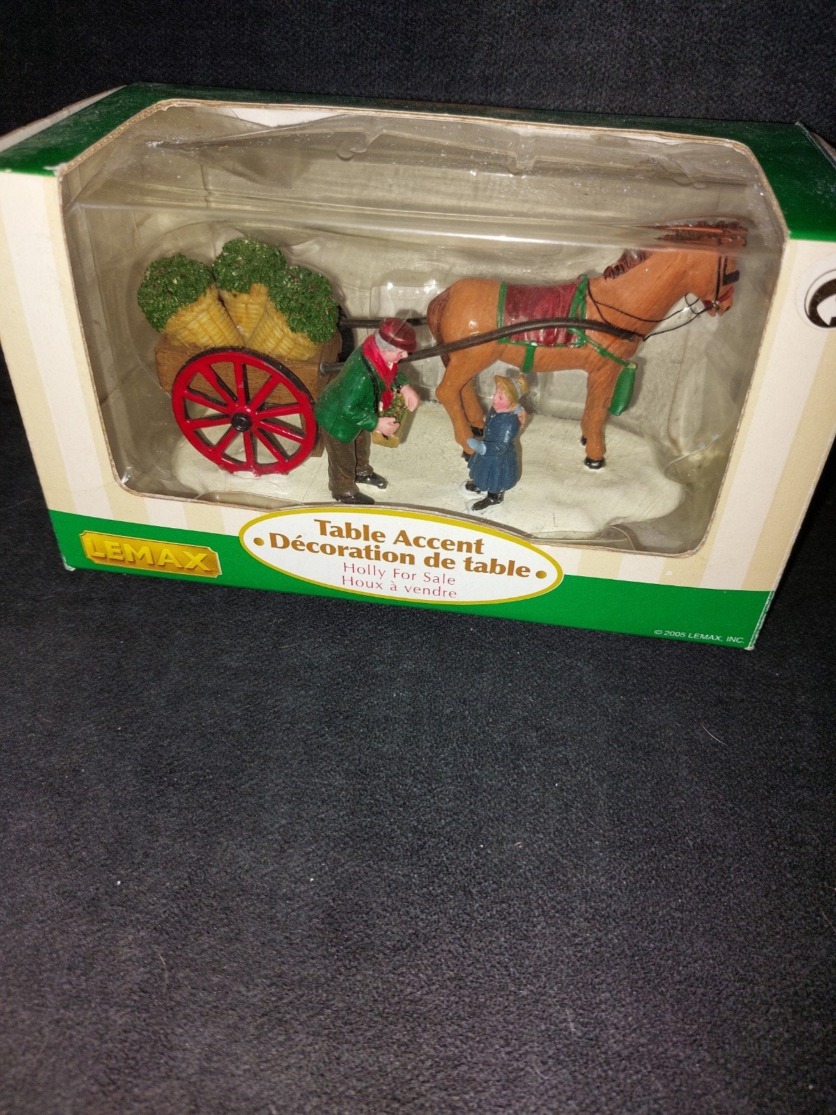 Te Koop: Lemax paarden koetsen, Ophalen of Verzenden, Zo goed als nieuw