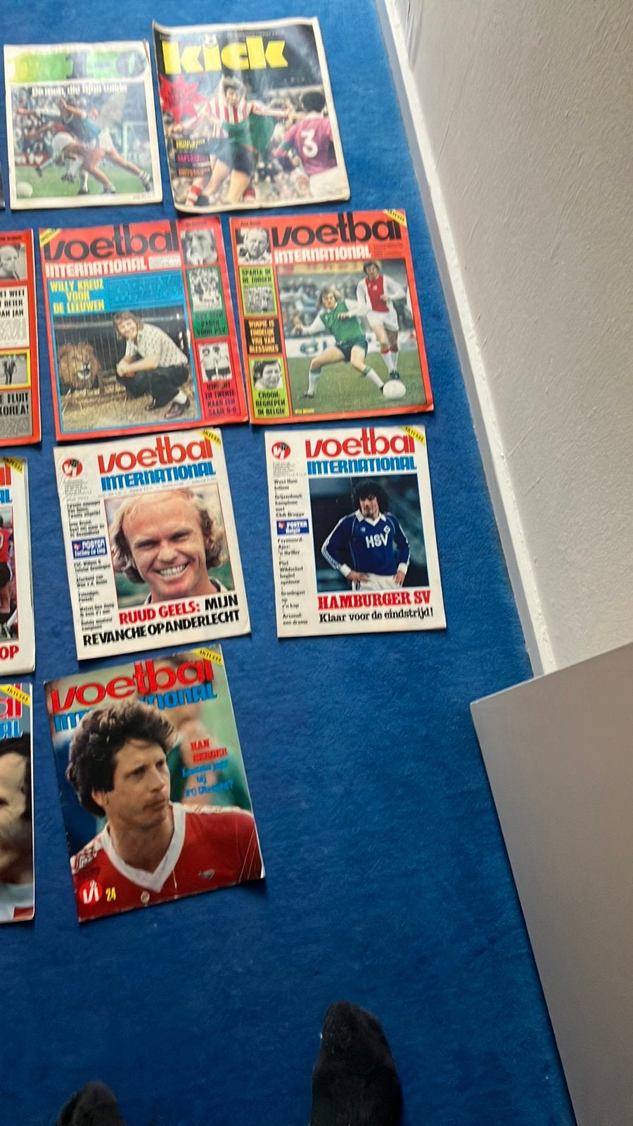 Voetbal international jaren 70 en 80, Ophalen of Verzenden, Zo goed als nieuw, Buitenlandse clubs, Boek of Tijdschrift
