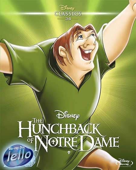 Blu-ray: The Hunchback of Notre Dame (De Klokkenluider) KiS, Ophalen of Verzenden, Nieuw in verpakking, Tekenfilms en Animatie