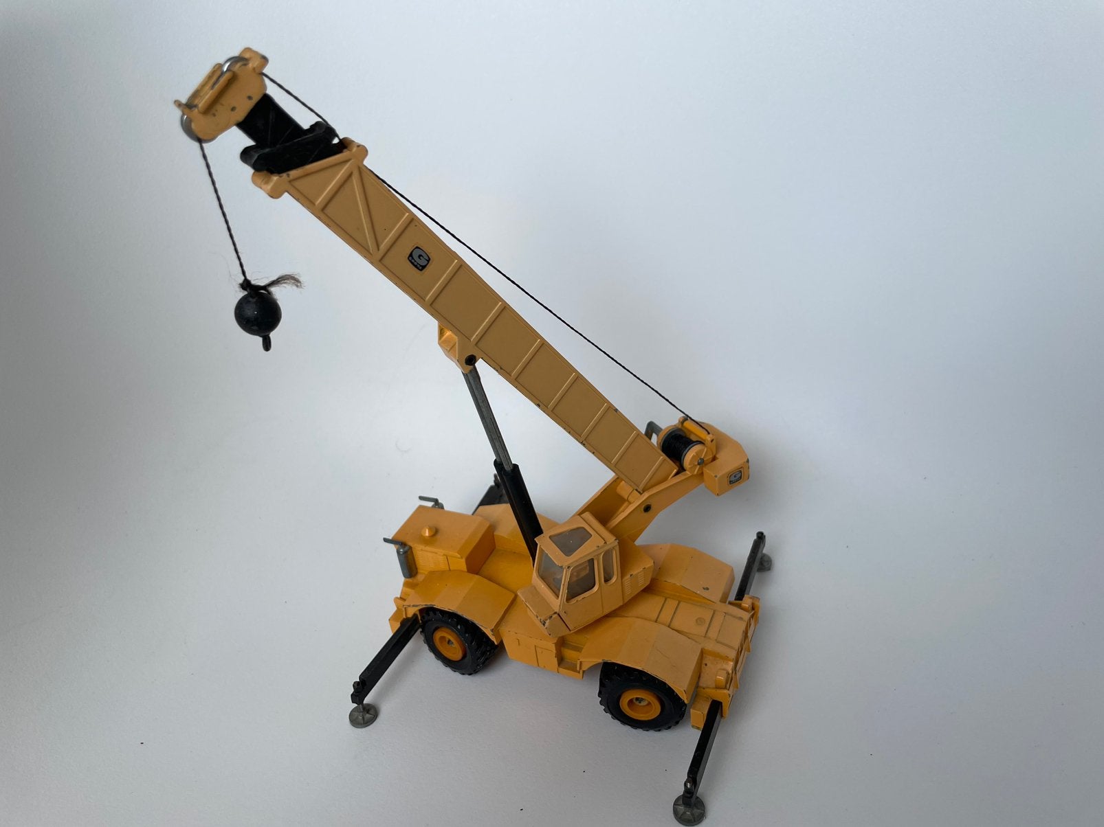 model Grove RT760 mobiele telescoop kraan hijskraan NZG 1/55, Ophalen of Verzenden, Gebruikt, Hijskraan, Tractor of Landbouw, NZG