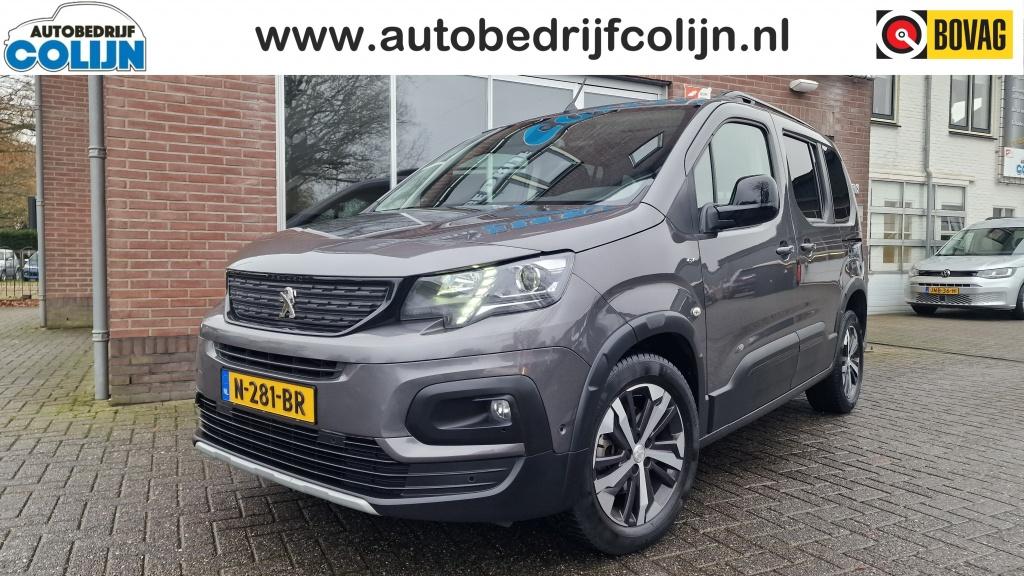Peugeot Rifter 1.2 GT, Stoelverwarming Automaat (bj 2021), Auto's, Peugeot, Stof, Gebruikt, 1199 cc, Automatische klimaatregeling
