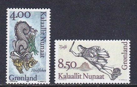 Groenland 1995 pf mi 277 - 278, Ophalen of Verzenden, Denemarken, Postfris