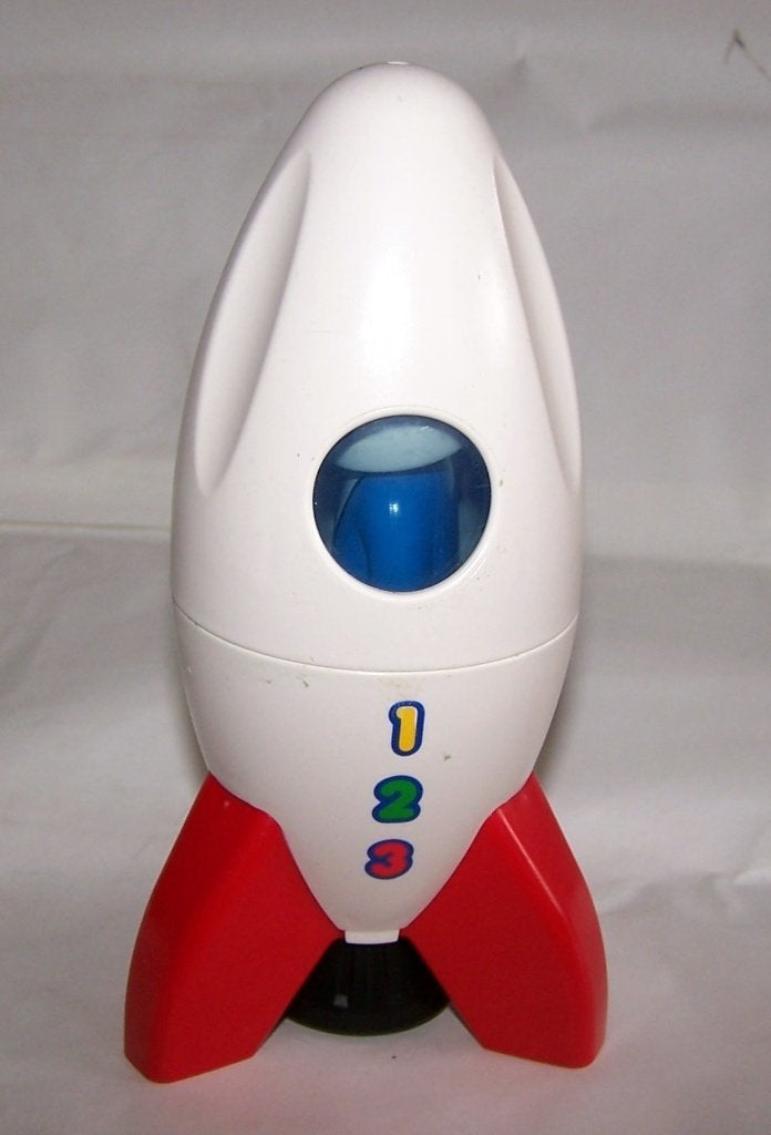Playmobil 1.2.3 Raket met astronaut. Izgs., Kinderen en Baby's, Speelgoed | Playmobil, Complete set, Voertuig, 1.2.3, Ophalen of Verzenden