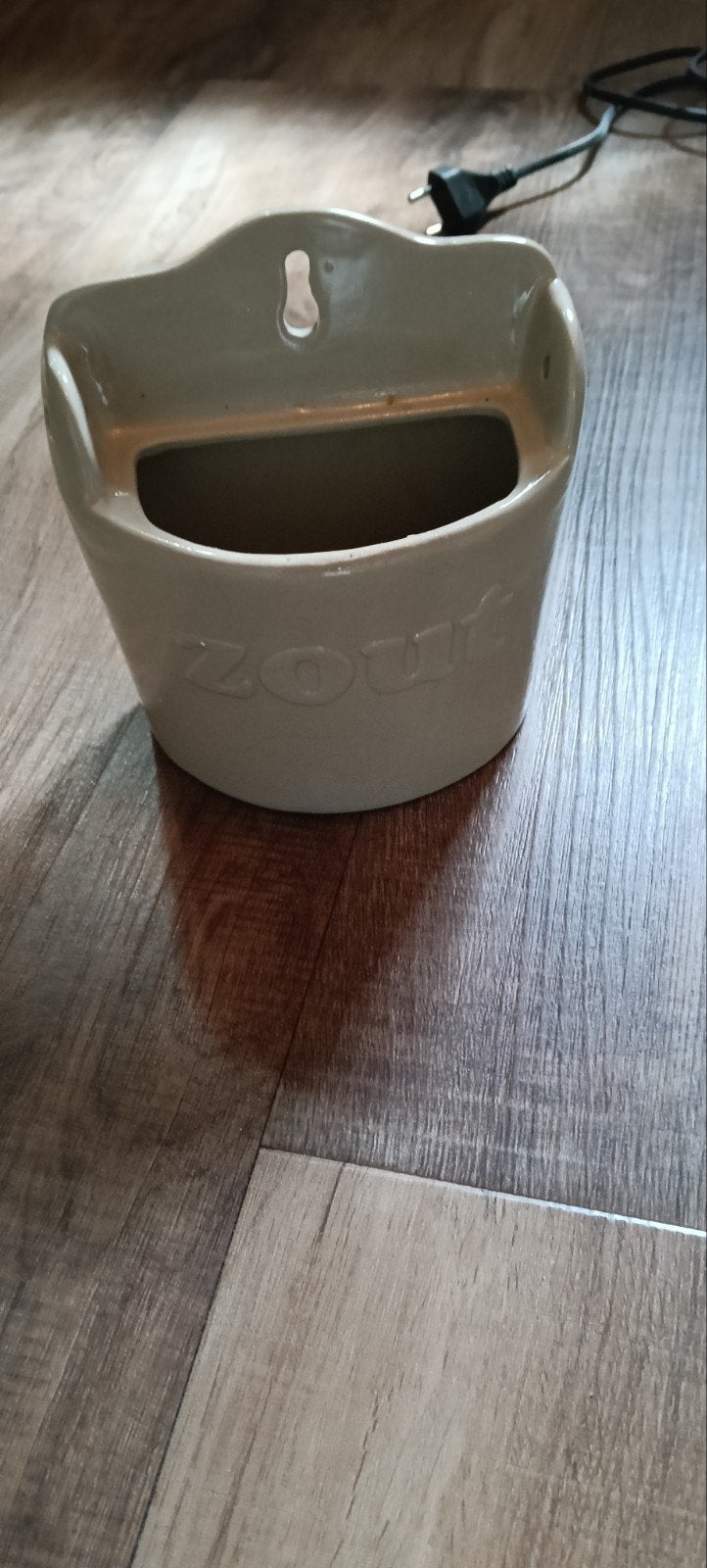 vintage zout bakje, Ophalen