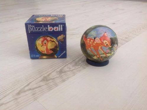 Puzzle ball van Disney, Bambi, Ophalen of Verzenden, Meer dan 50 stukjes, Zo goed als nieuw, 6 jaar of ouder