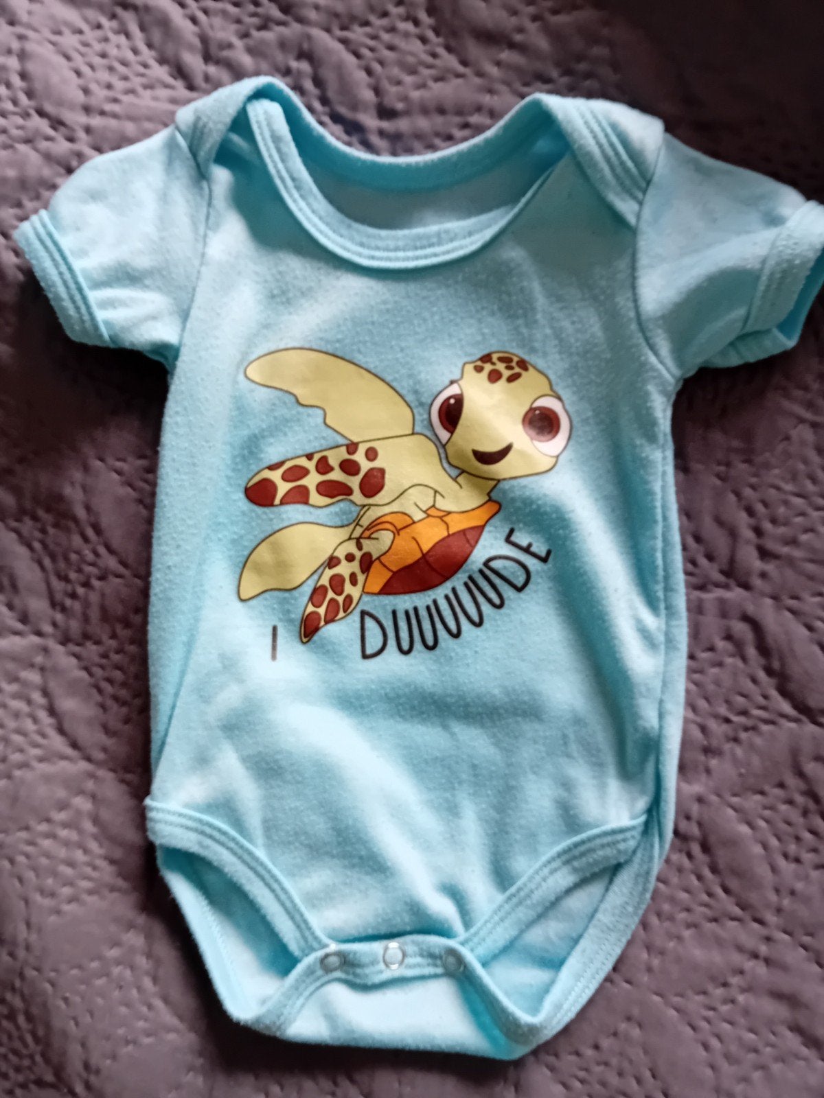 Romper korte mouw met schildpad, maat 62, Ophalen of Verzenden, Jongetje of Meisje, Nacht- of Onderkleding