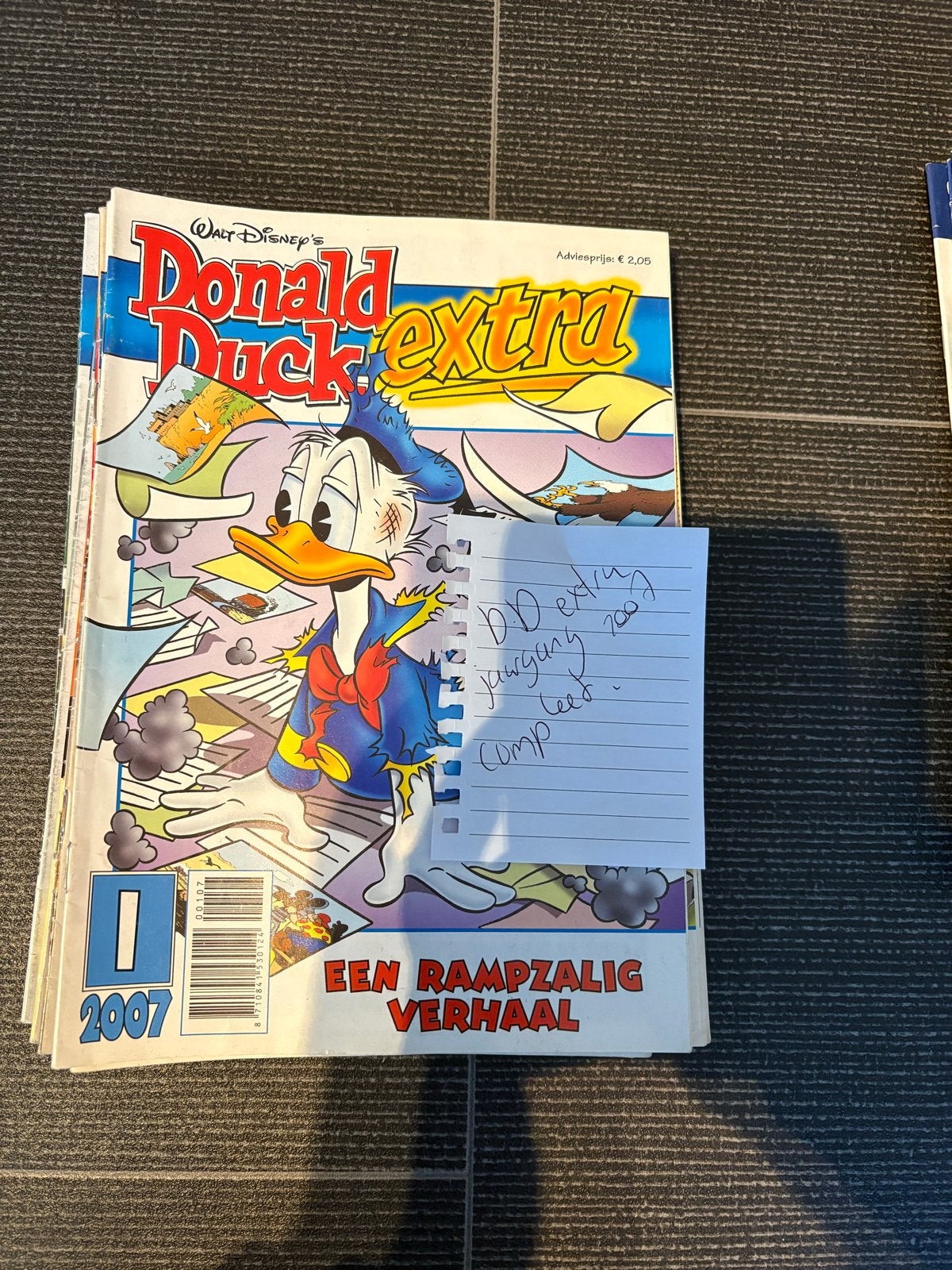 Complete jaargang Donald Duck Extra 2007 - Gelezen, Complete serie of reeks, Ophalen of Verzenden, Gelezen
